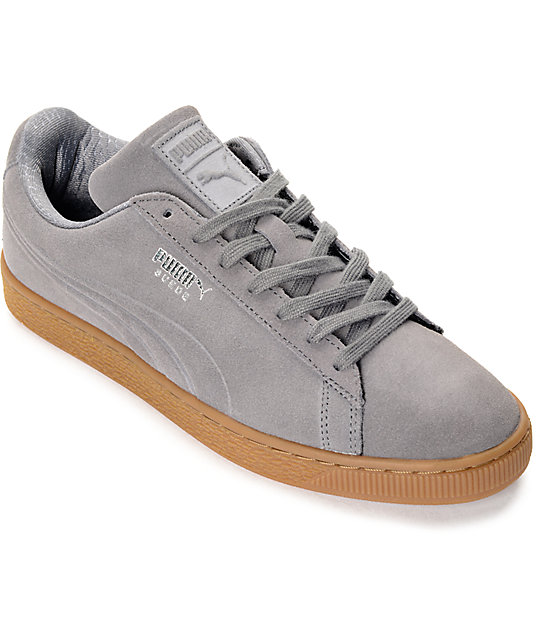 puma suede grey