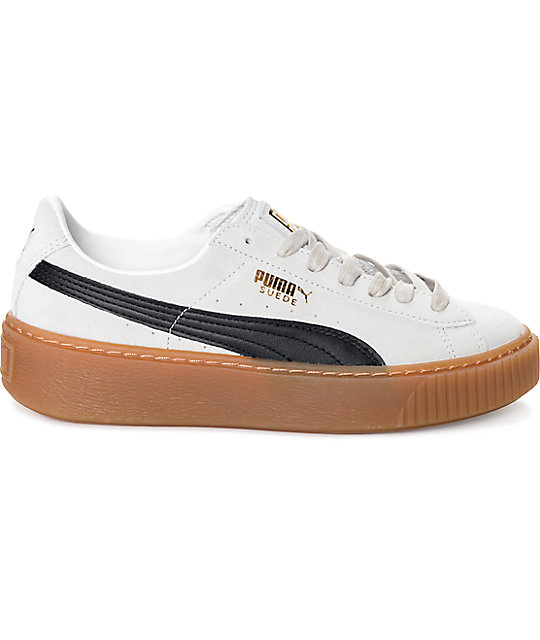 puma suede platform core puma suede platform core