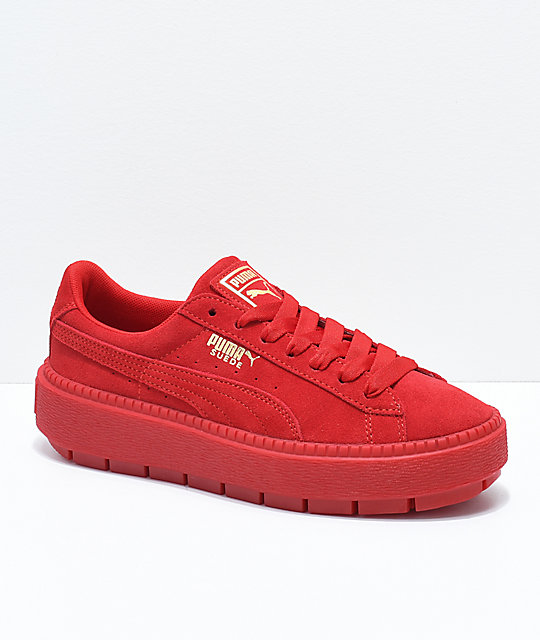 shoes puma red