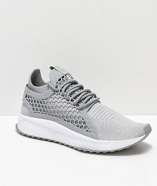 zapatos puma grises
