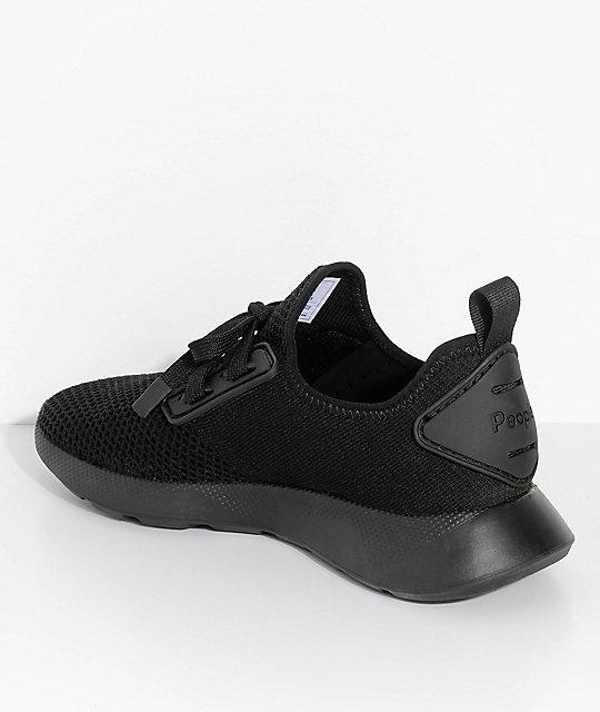 People Footwear Waldo Knit Really Black Shoes | Zumiez