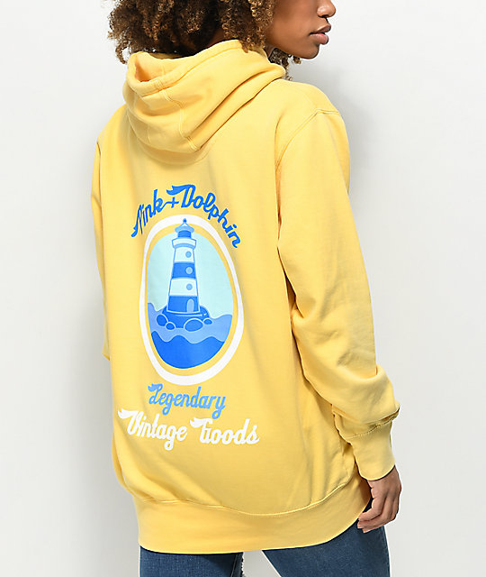 yellow vintage hoodie