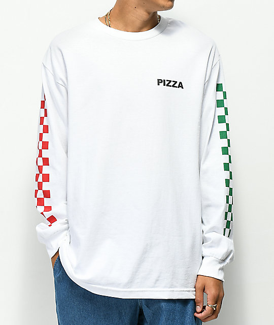 long sleeve pizza shirt