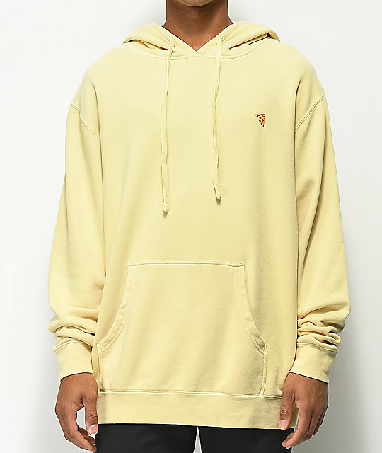 soft yellow sweatshirt