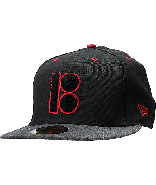 Plan B Grade A Black New Era Fitted Hat