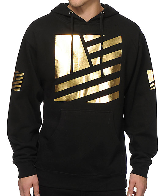 gold hoodies