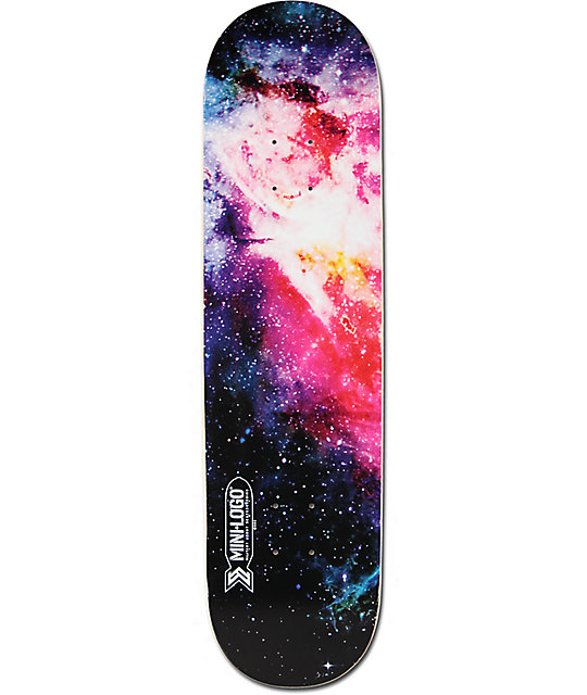 Powell Mini Logo Cosmic 825 Skateboard Deck Zumiez