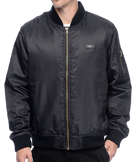 Primitive Canopy Black Bomber Jacket | Zumiez