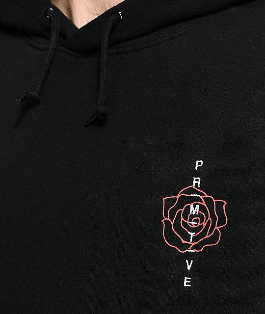 primitive heartbreakers black hoodie