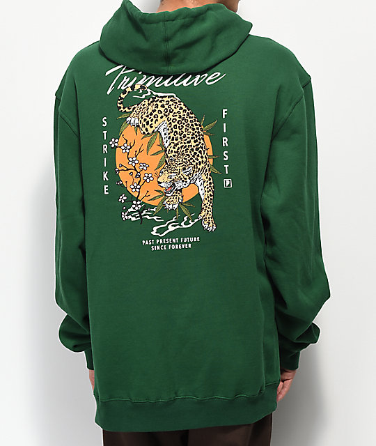 green primitive hoodie