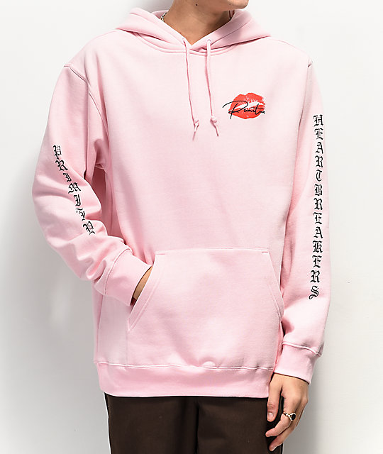 pink primitive hoodie