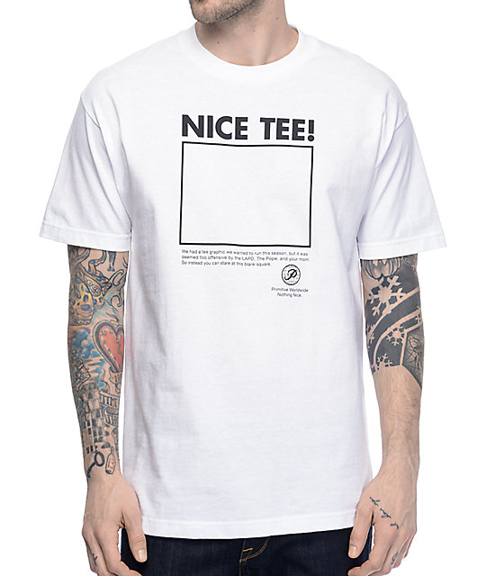 Primitive Nice White T-Shirt | Zumiez