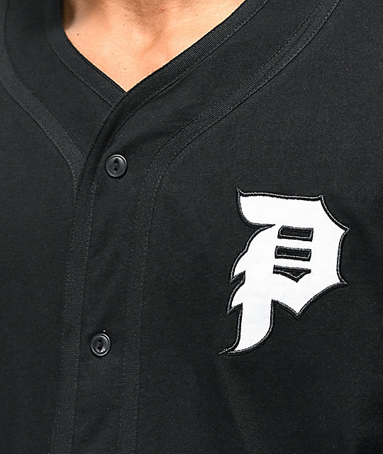 Primitive Tokyo Champion Black Baseball Jersey | Zumiez