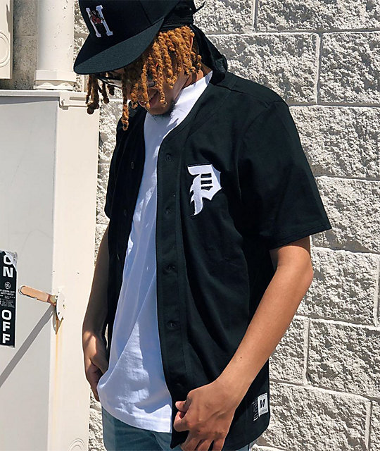 black champion baseball jersey