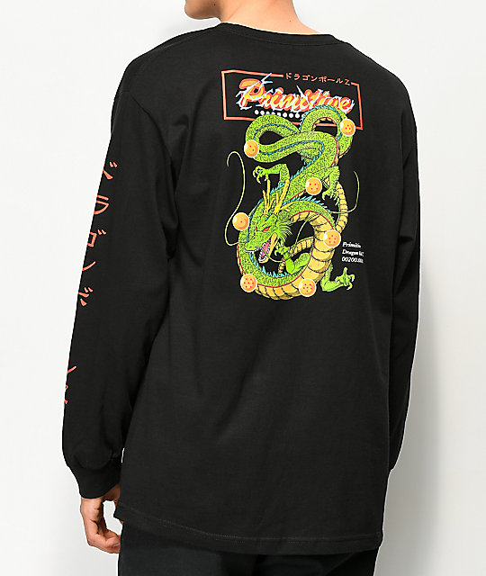 Primitive x Dragon Ball Z Shenron Club Black Long Sleeve T-Shirt | Zumiez.ca