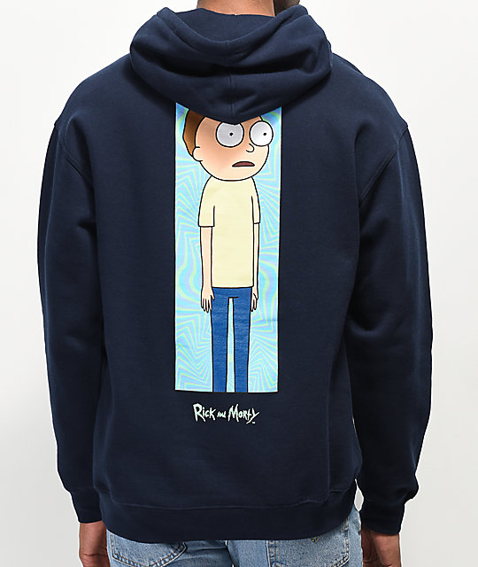 trippy rick hoodie