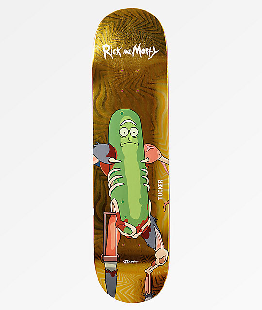 Primitive x Rick and Morty Tucker Pickle Rick 8.25