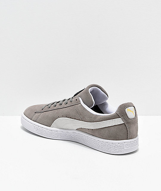 puma suede classic grey