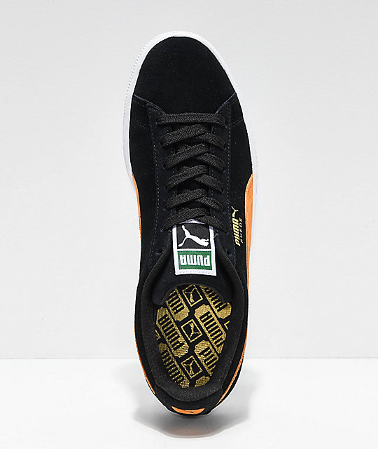 puma suede hombre naranja