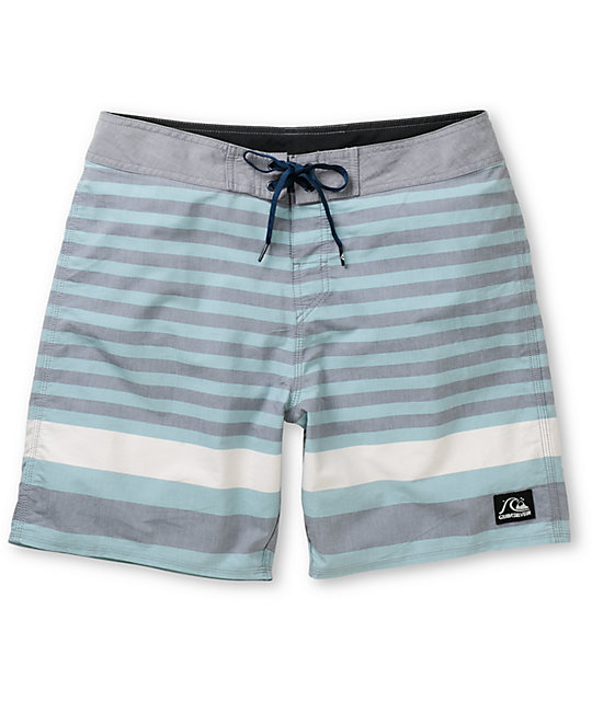 Quiksilver Biarritz Blue Stripe 19 Board Shorts | Zumiez