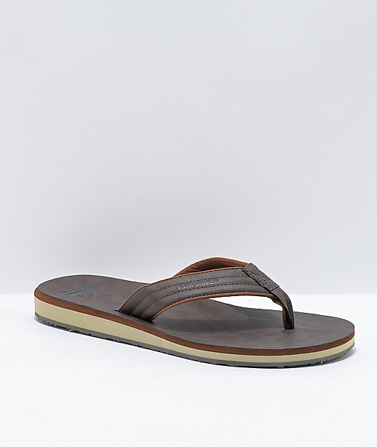 quiksilver carver flip flops