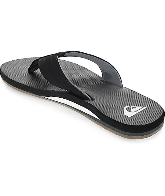 Quiksilver Island Oasis Black Sandals | Zumiez