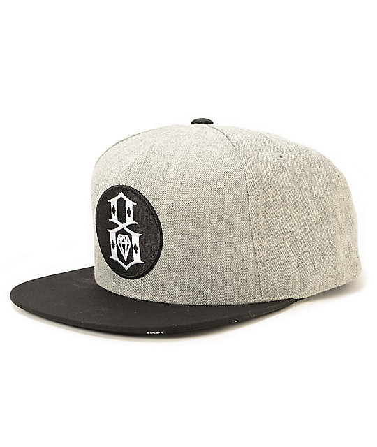 REBEL8 Round Logo Snapback Hat | Zumiez