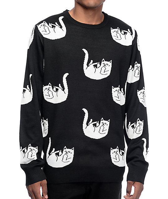 ripndip cat sweater