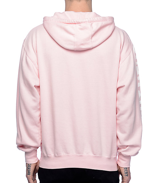 pastel pink hoodie mens