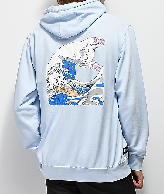 zumiez blue hoodie