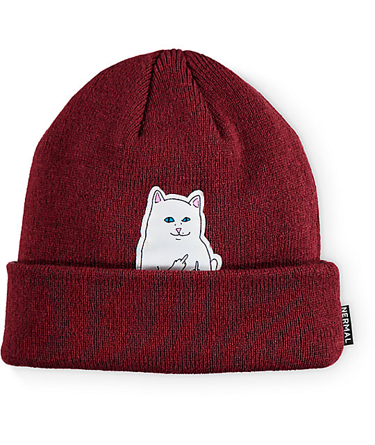 ripndip lord nermal beanie