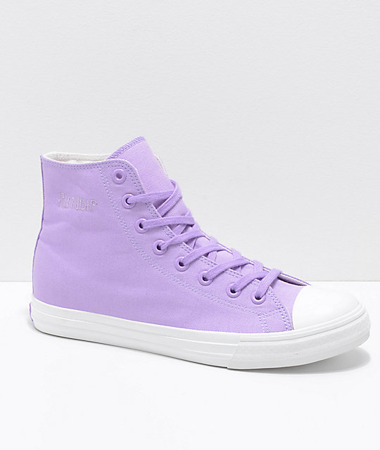 ripndip purple shoes