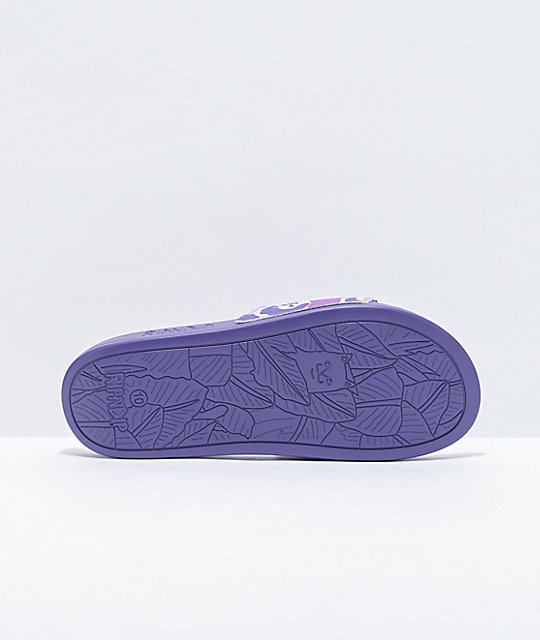 ripndip nermal purple camo slide sandals
