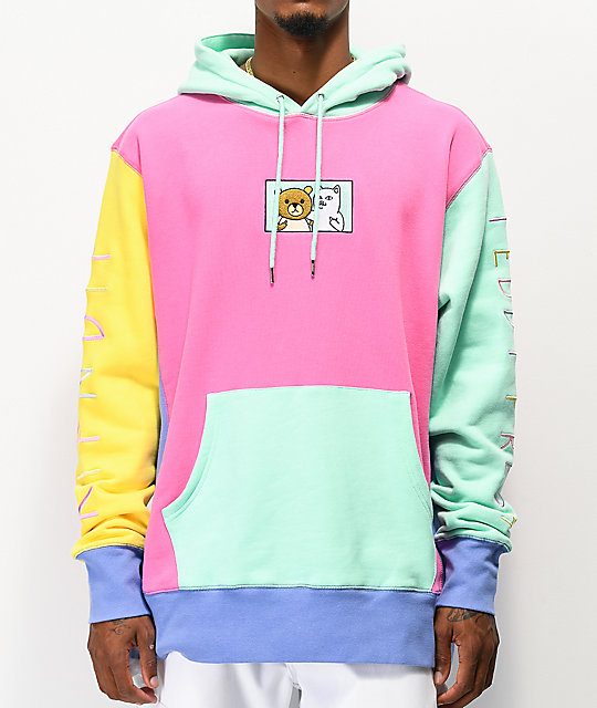 teddy fresh spongebob black hoodie