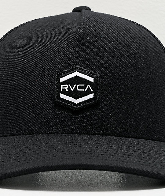 black rvca hat