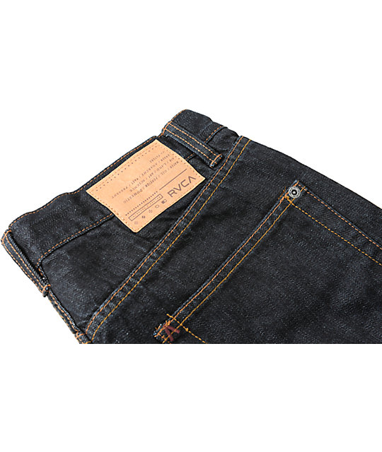 RVCA Classic Chev Rigid Indigo Regular Fit Jeans | Zumiez