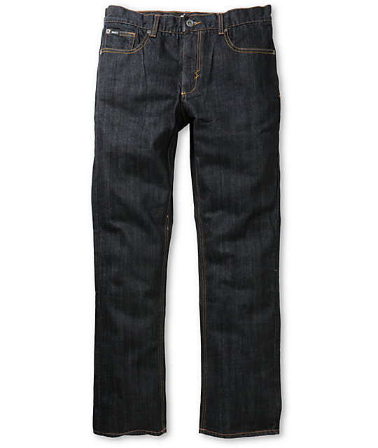 RVCA Classic Chev Rigid Indigo Regular Fit Jeans | Zumiez