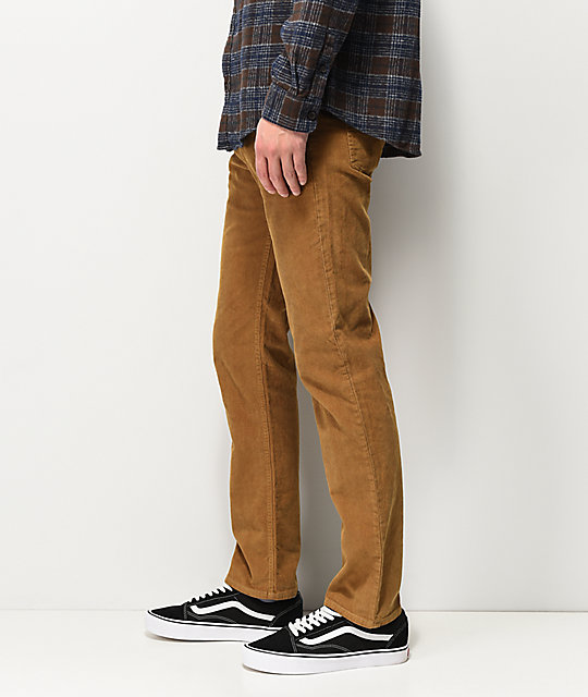 khaki corduroy pants