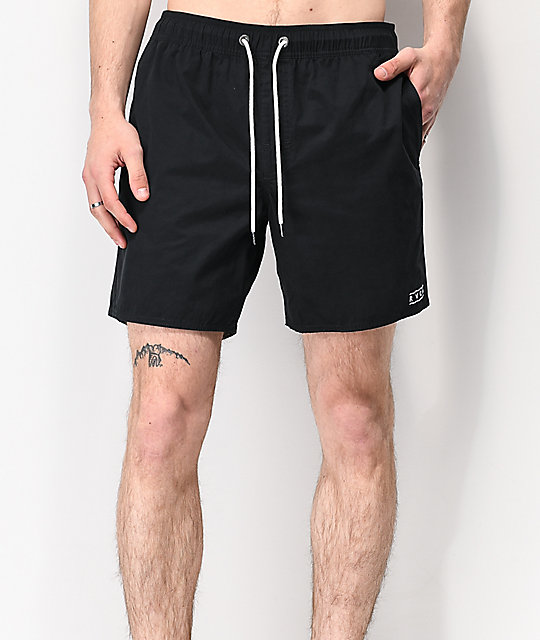 rvca elastic boardshorts