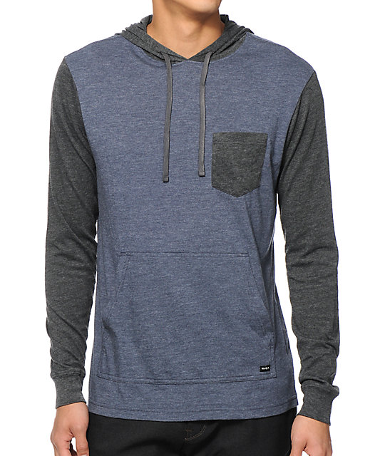 mens long sleeve shirt with hood