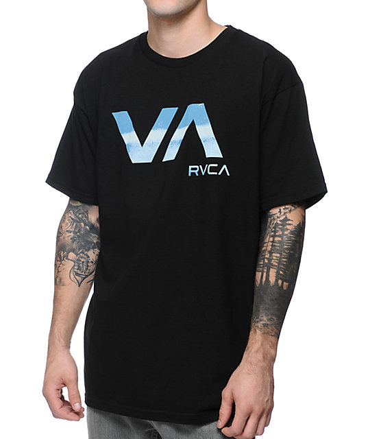 RVCA Stressed ANP Black T-Shirt | Zumiez