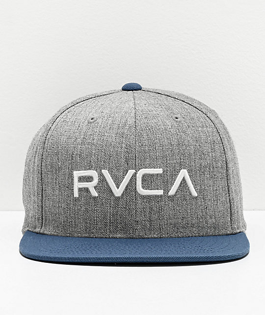 rvca blue hat