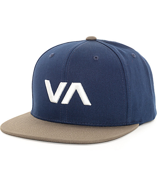 navy blue and white snapback hats