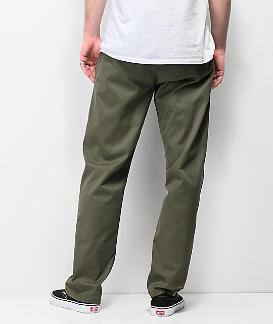 olive chino pants