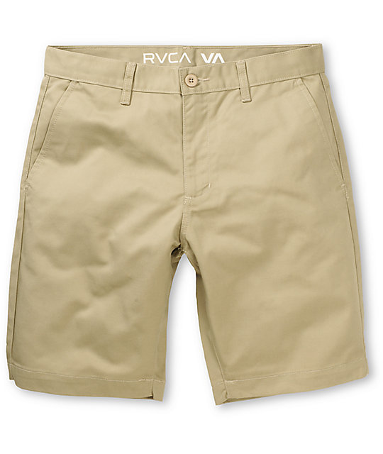 rvca weekender chino shorts