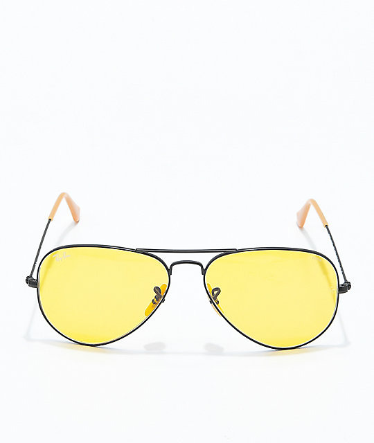 ray ban aviator sunglasses yellow ray ban aviator sunglasses yellow