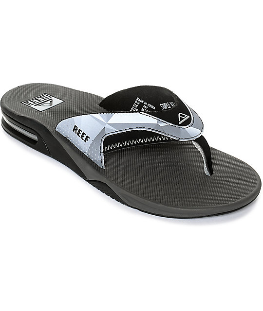 reef fanning prints mens sandals