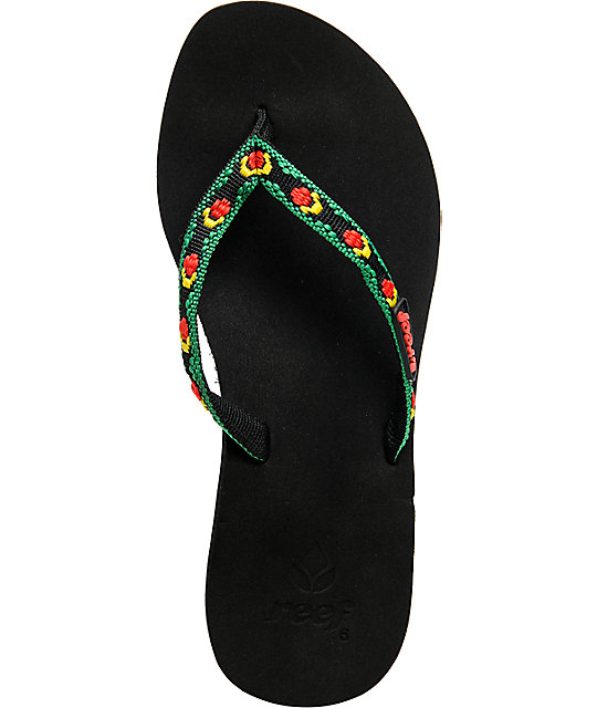 reef rasta flip flops