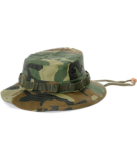 camo boonie bucket hat