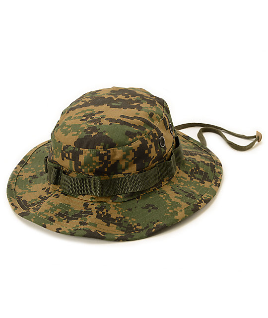 Rothco Boonie Woodland Digital Camo Bucket Hat | Zumiez